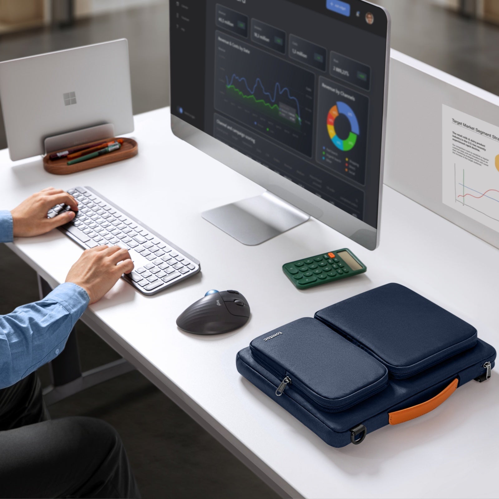 Defender-A42 PC ショルダーバッグ|15.6-16インチ パソコン対応