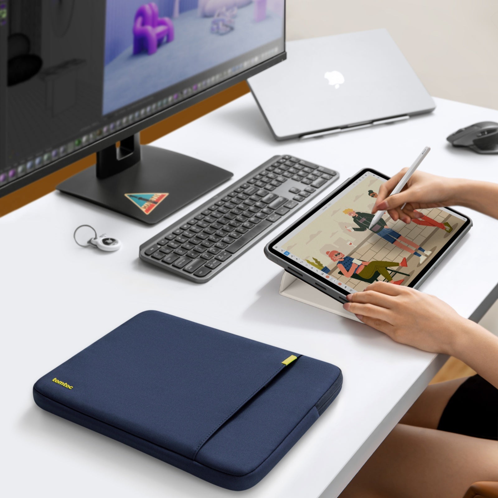 Defender-B13 タブレットスリーブ for 13インチ iPad Air/Pro