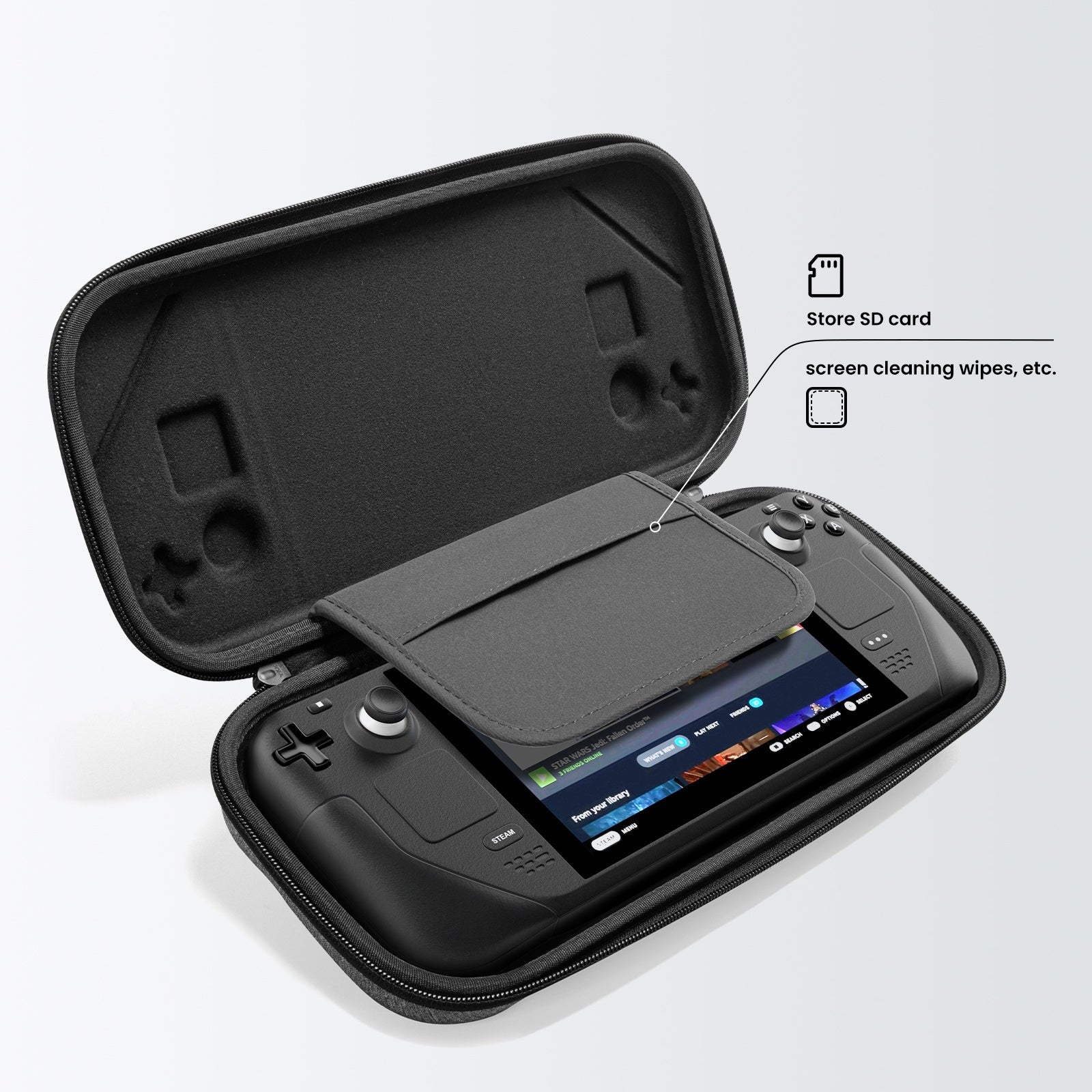 FancyCase-G38 Steam Deck キャリングケース